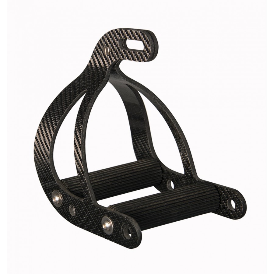 Etriers d'équitation Bi-relax Carbone Gaston Mercier