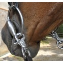Rênes cuir perforé doublé biothane  - Sellerie Gaston Mercier