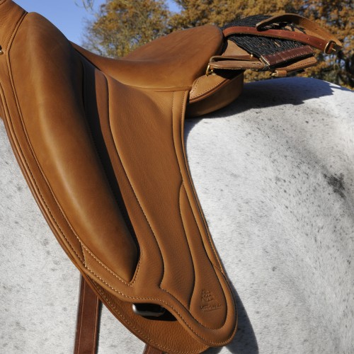 Plage arrière de selle d'équitation  - Sellerie Gaston Mercier