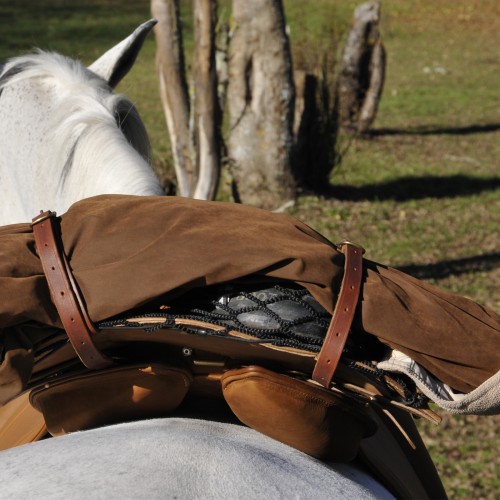 Plage arrière de selle d'équitation  - Sellerie Gaston Mercier