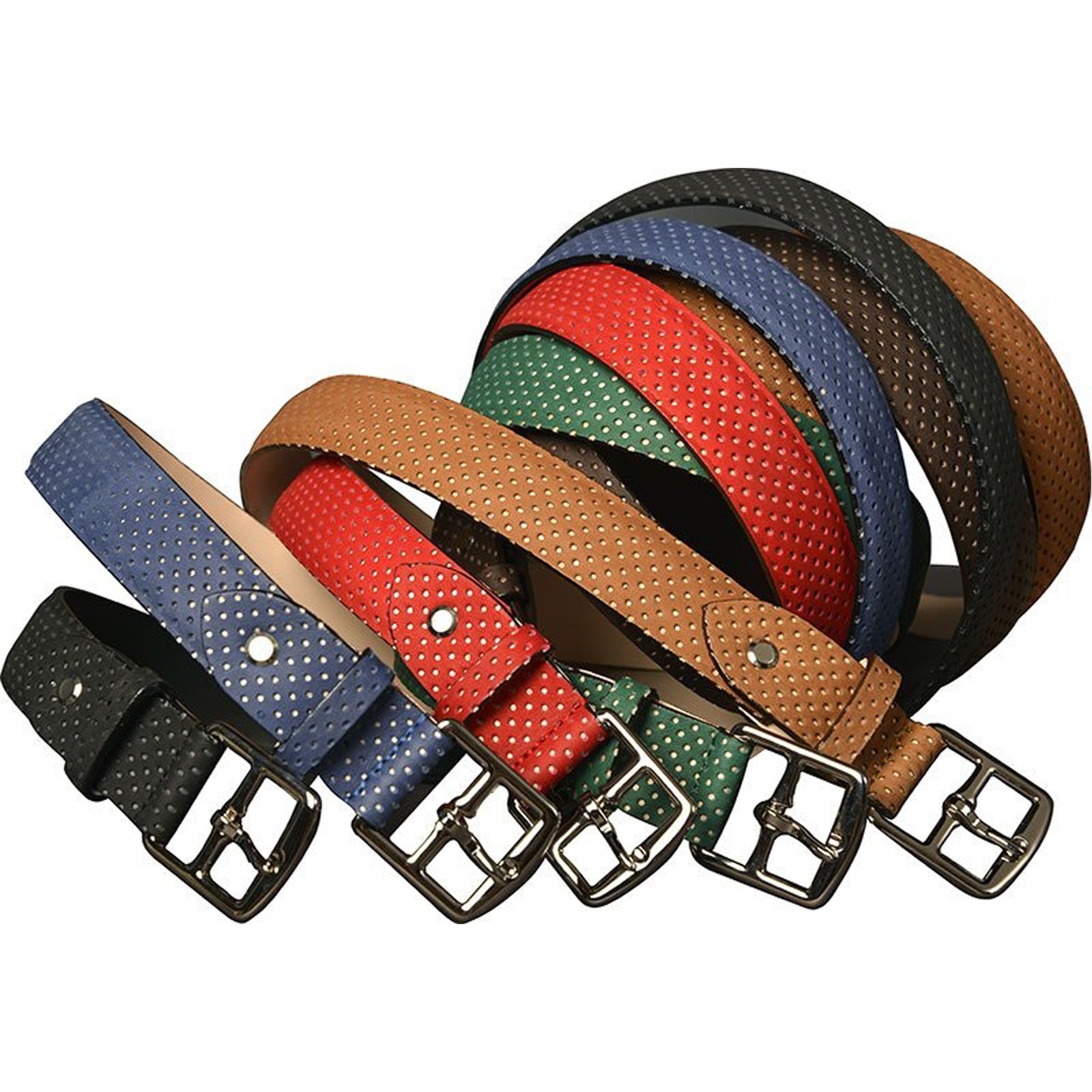 Ceinture Cuir perforé