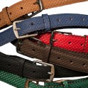 Ceinture Cuir perforé