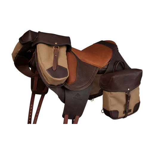 Sacoches de selle Spahis pour l'équitation  - Sellerie Gaston Mercier