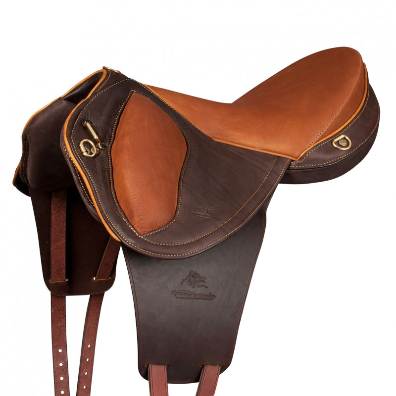 La Margeride est une selle d’extérieure sportive et polyvalente - Sellerie Gaston Mercier