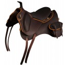 The Aubrac version of the Margeride is a "Grands Espaces" trekking saddle - Gaston Mercier Saddlery