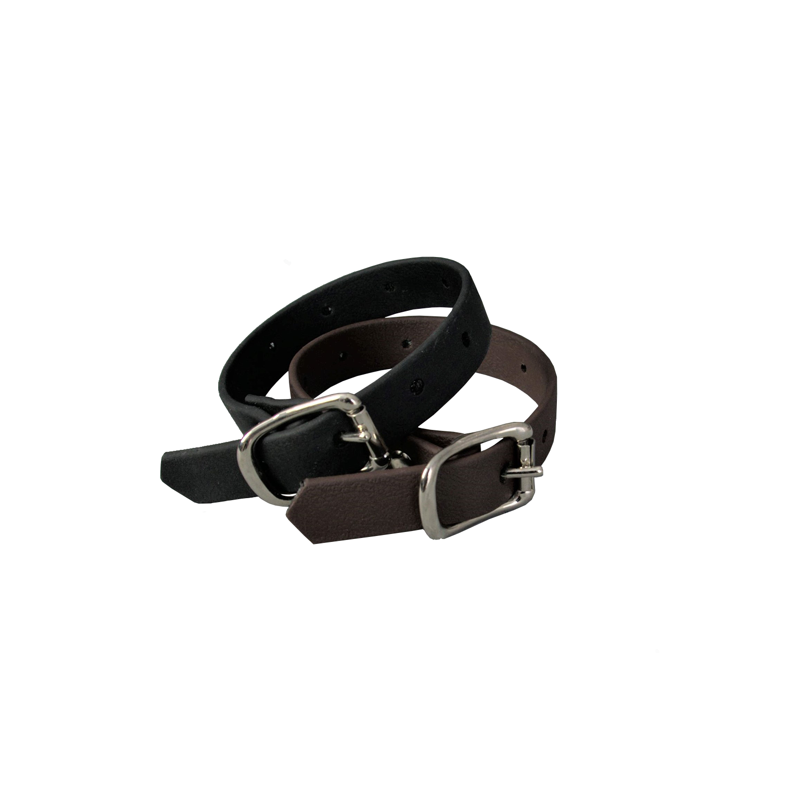 Pre-stretched leather lined adjustment flanges