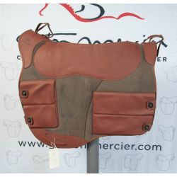 Natural and Taupe Endurance Saddle Pad