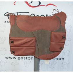 Natural and Taupe Endurance Saddle Pad