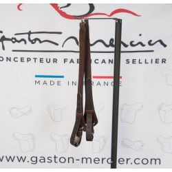 Coffee Comfort Stirrup Leathers XL