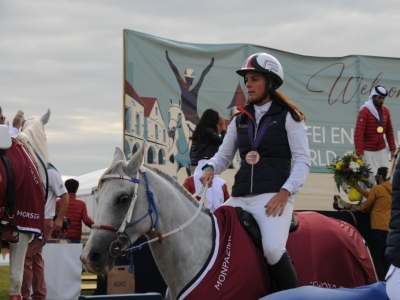 Interview : Mélody Théolissat, médaillée aux championnats du monde en selle Florac